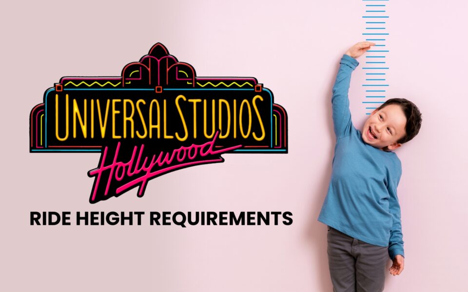 Ride Height Requirements at Universal Studios Hollywood